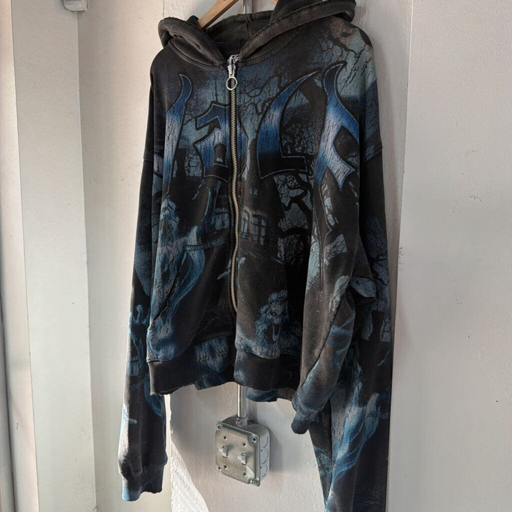 VALE HAUNTED ZIP UP SZ XXL