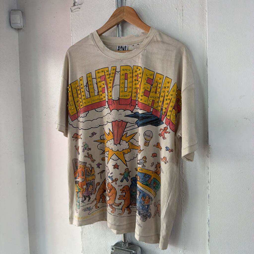 VALLEY DREAMS TEE SZ MEDIUM