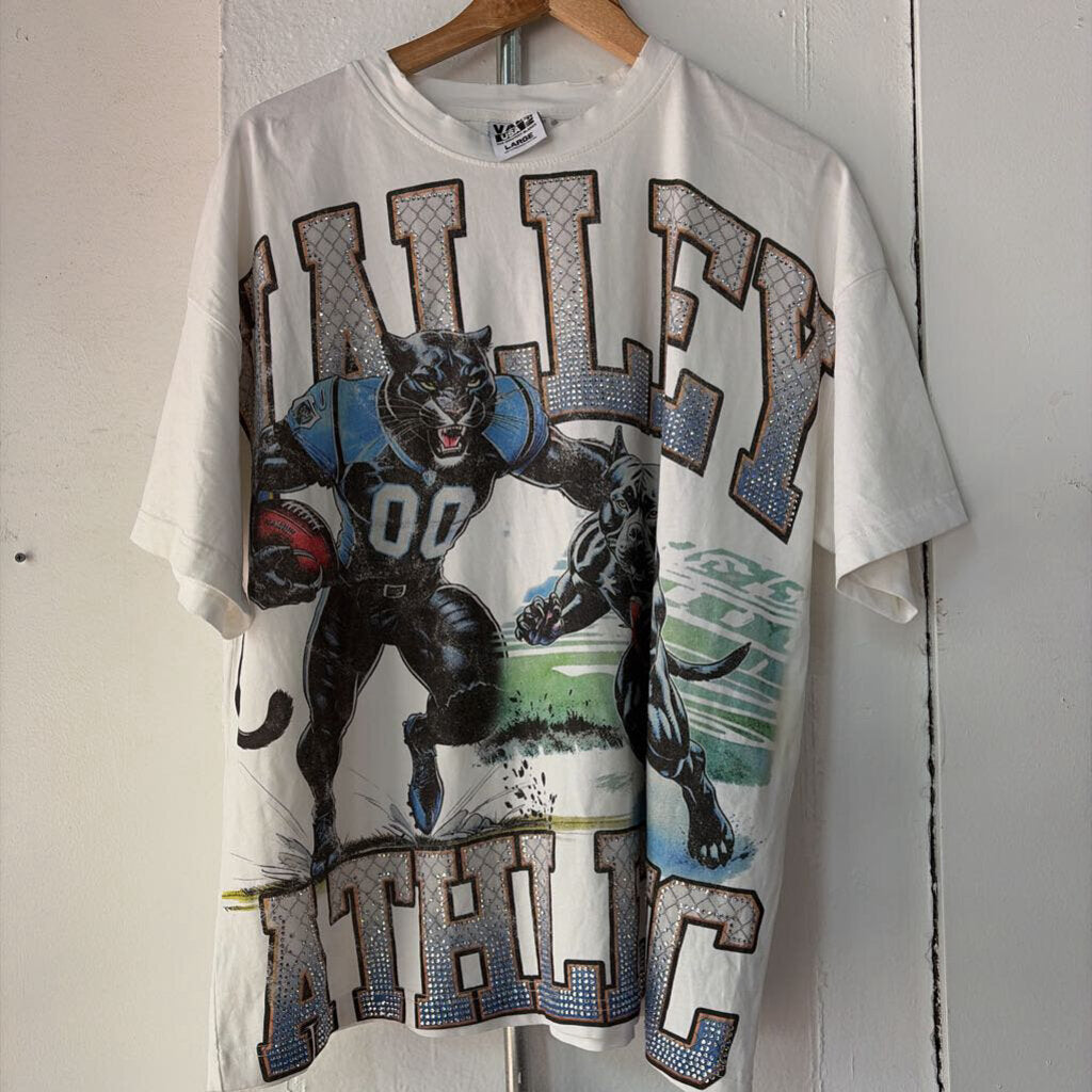 VALE PANTHER VS DOG TEE SZ. L
