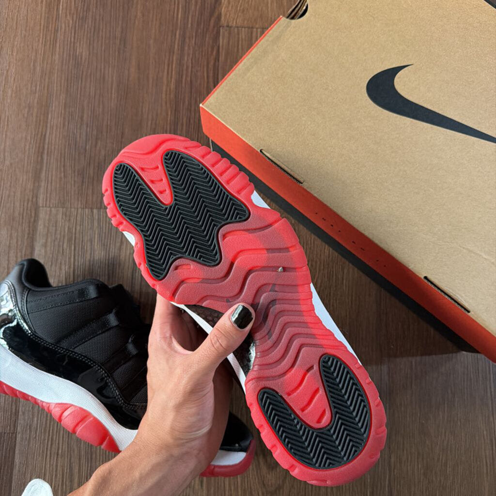 AIR JORDAN 11 LOW " BRED " SZ.12