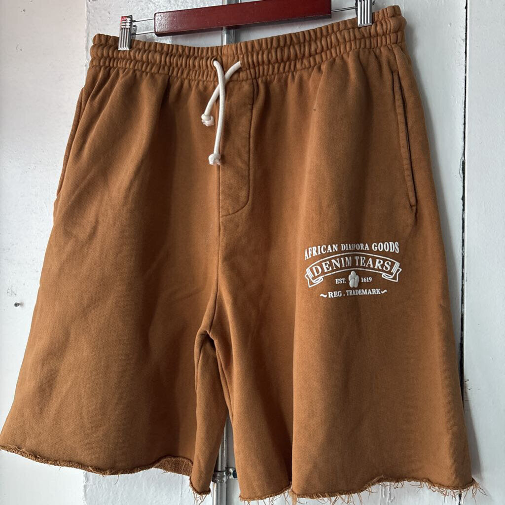 DENIM TEARS SWEAT SHORTS SZ. XL