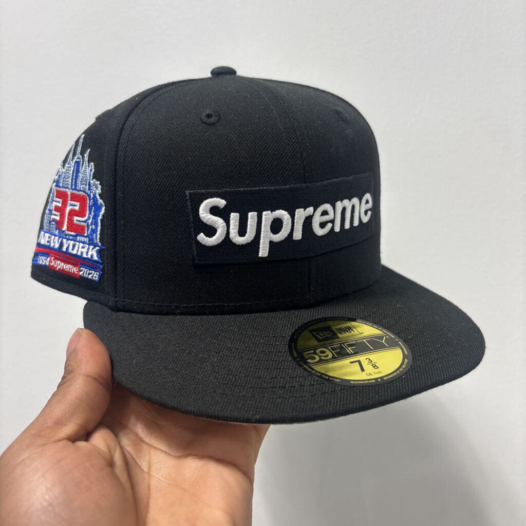 SUPREME NYC CAP SZ 7 3/8