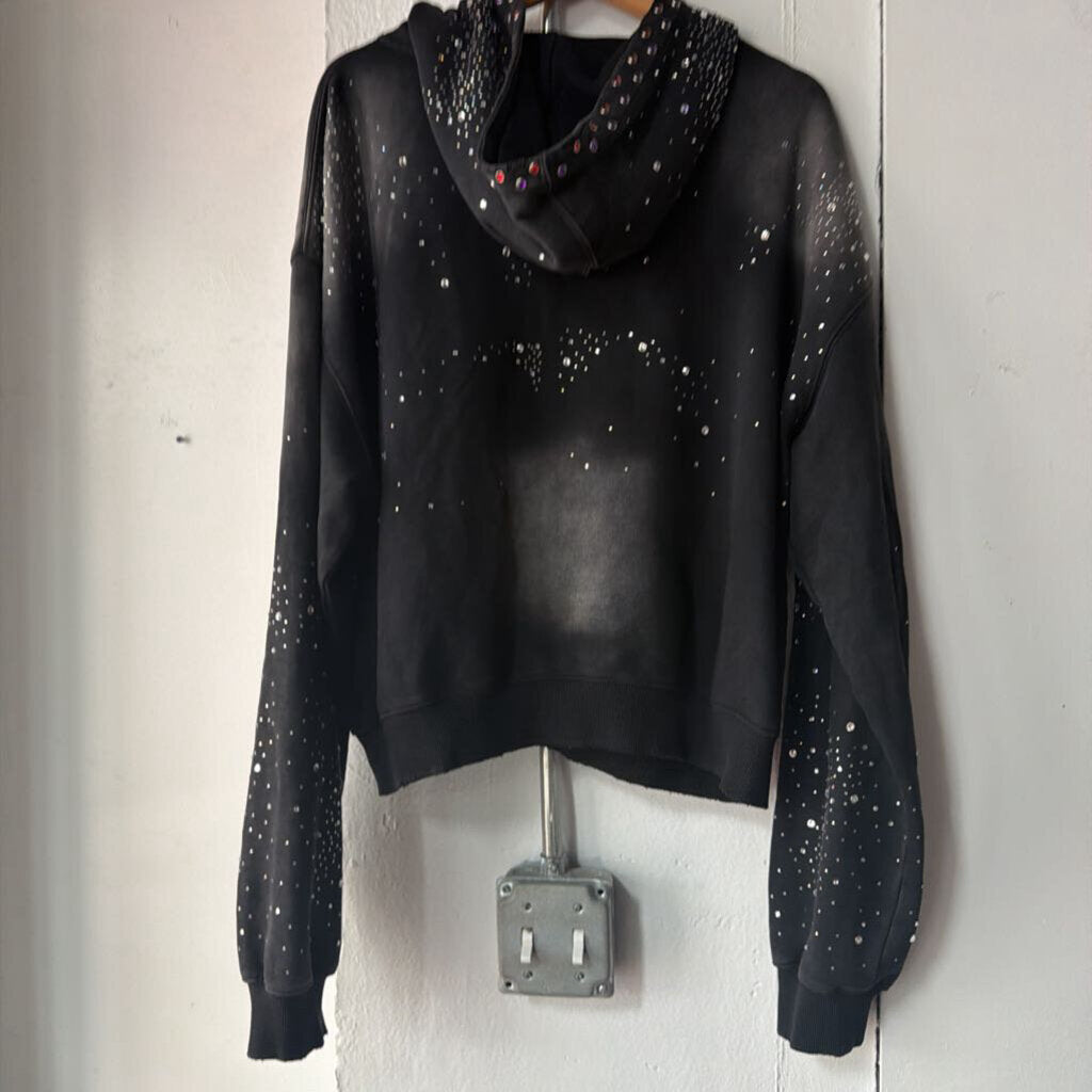 VALLEY RHINESTONE HOODIE SZ.L
