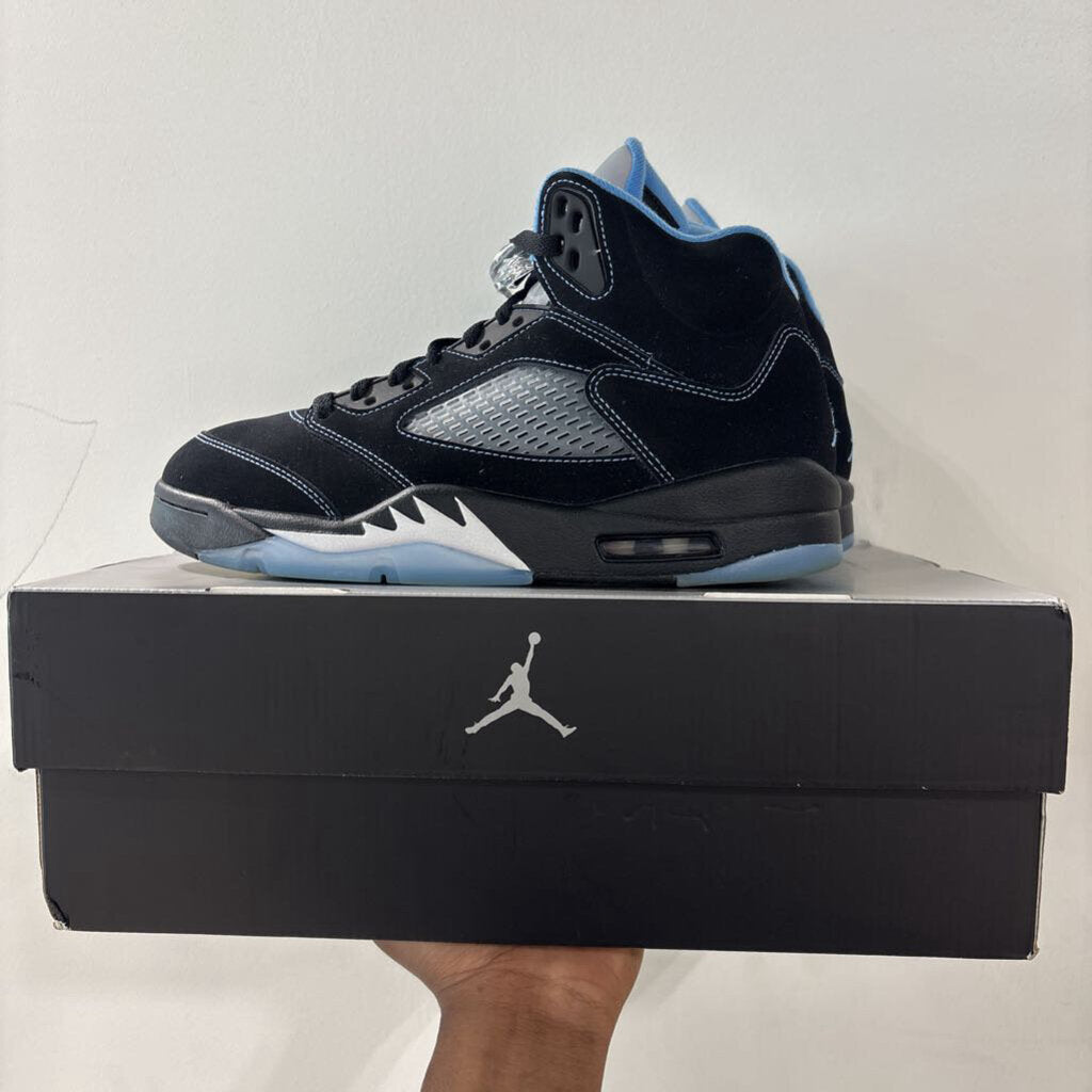 JORDAN 5 BLACK UNIVERSITY SZ 9