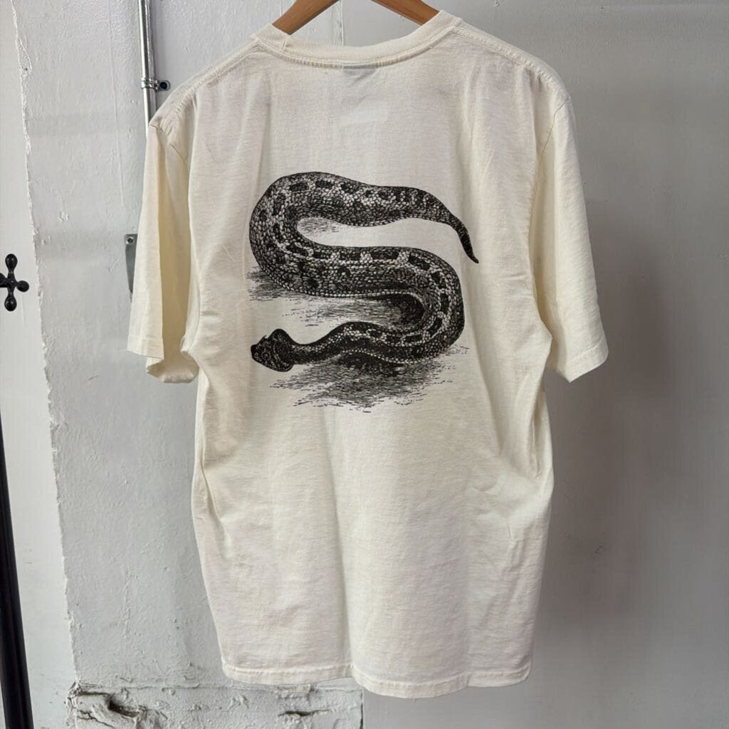 STUSSY S LOGO TEE SZ.M