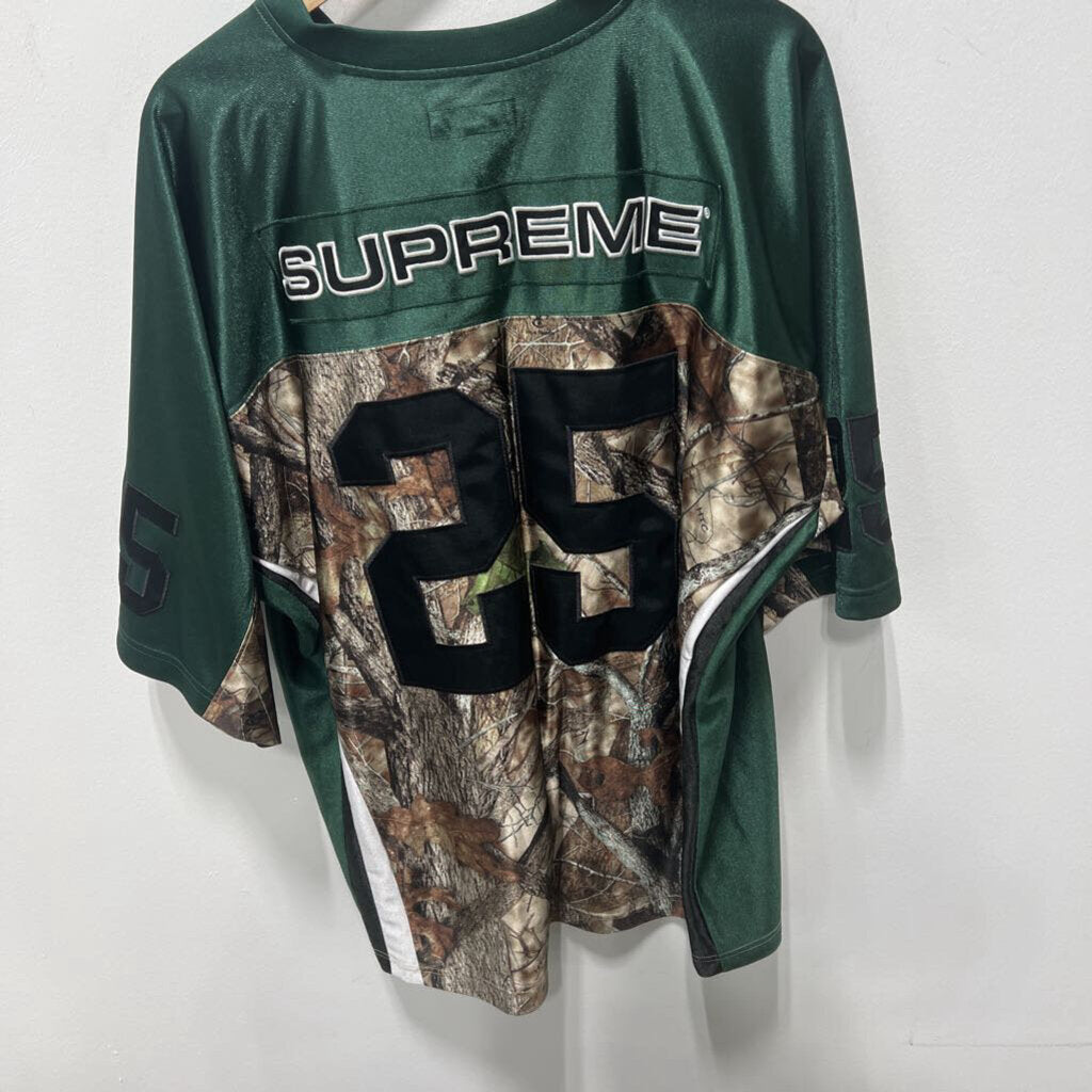 SUPREME CAMO JERSEY SZ XL