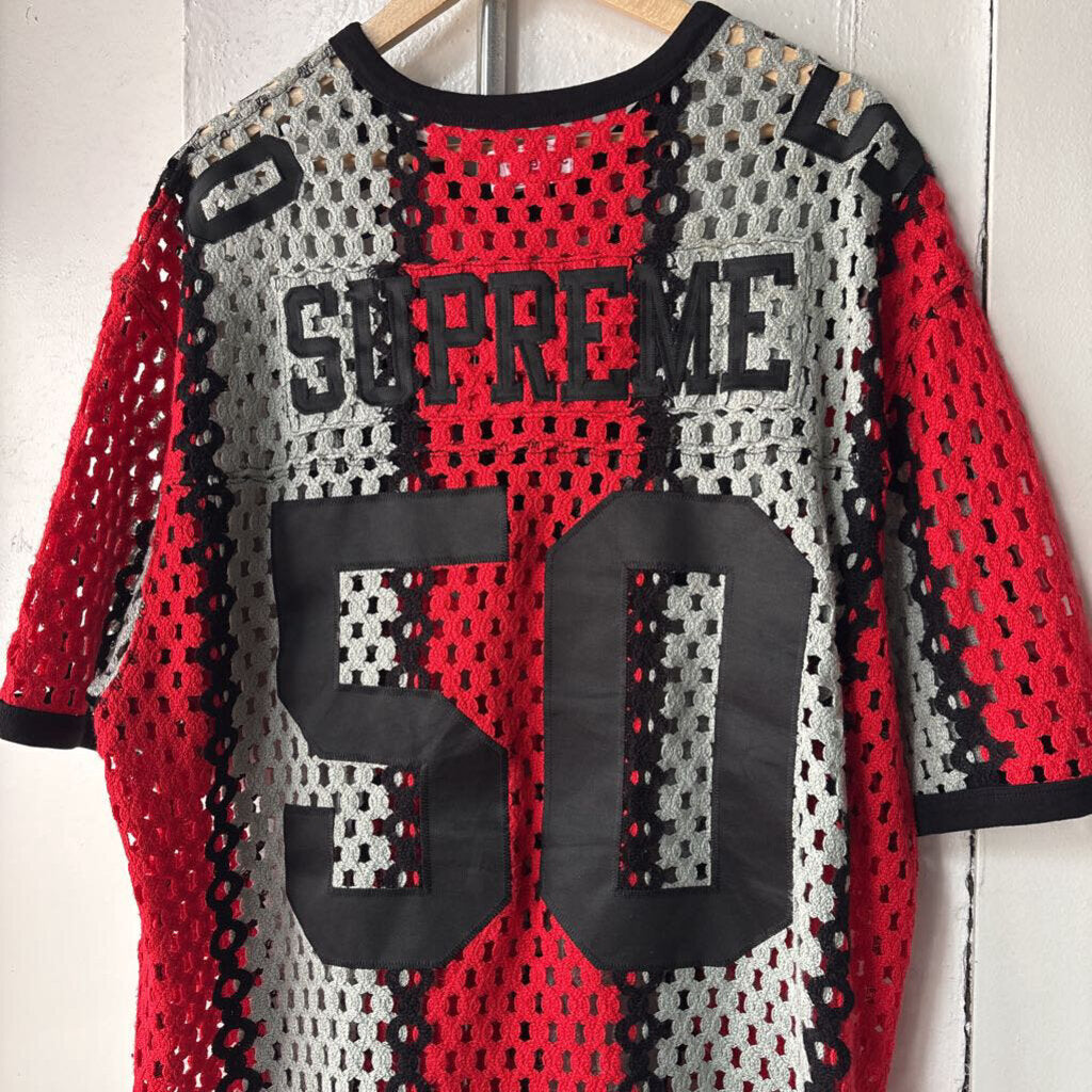 SUPREME KNITTED JERSEY SZ. XXL