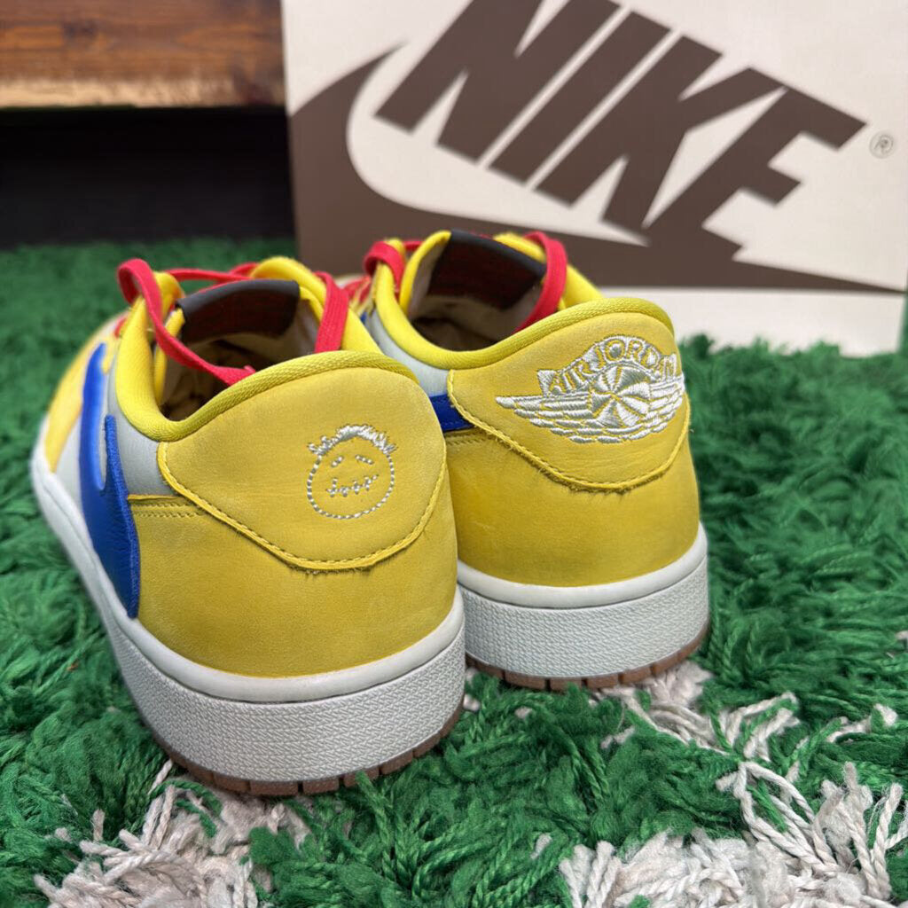 JORDAN 1 LOW CANARY SZ. 14W (BOX)