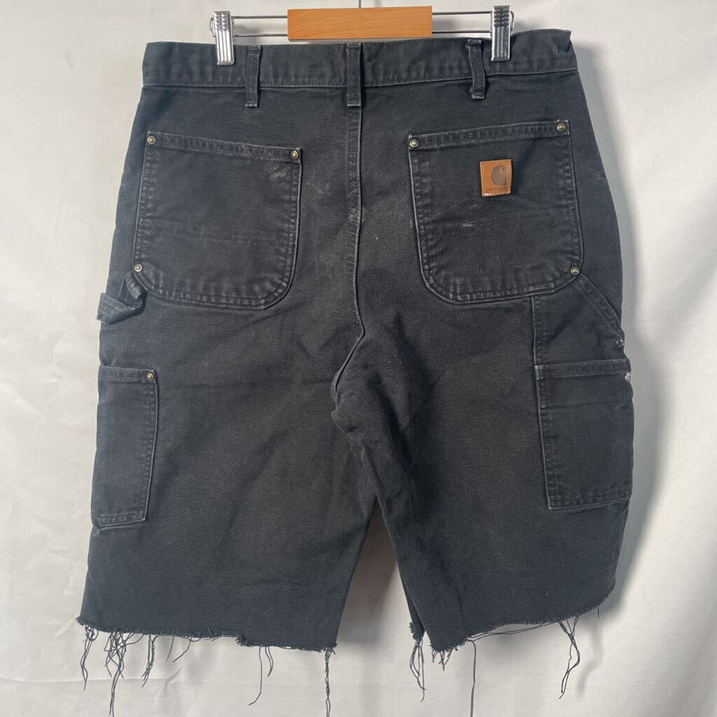 Carhartt Black Paint Double Knee Shorts Sz. 33