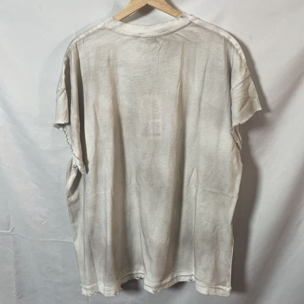 Vale White Don't Do Drugs Tank Sz. XL