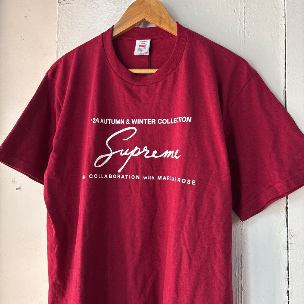 SUPREME MARTINE ROSE TEE SZ. M