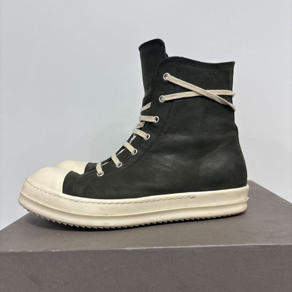 RICK OWENS RAMONES OLIVE SZ 44.5