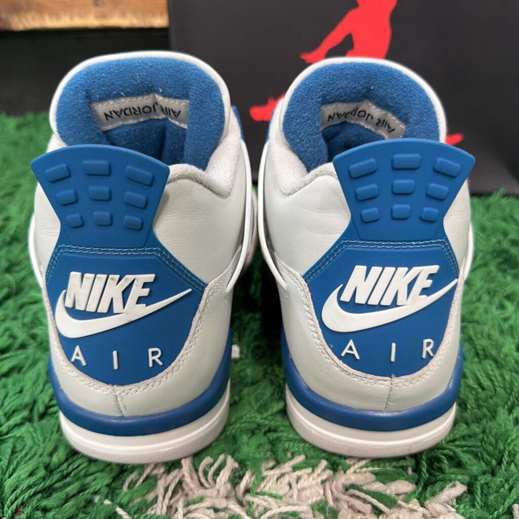 "MILITARY BLUE" JORDAN 4 SZ 10.5 (BOX)