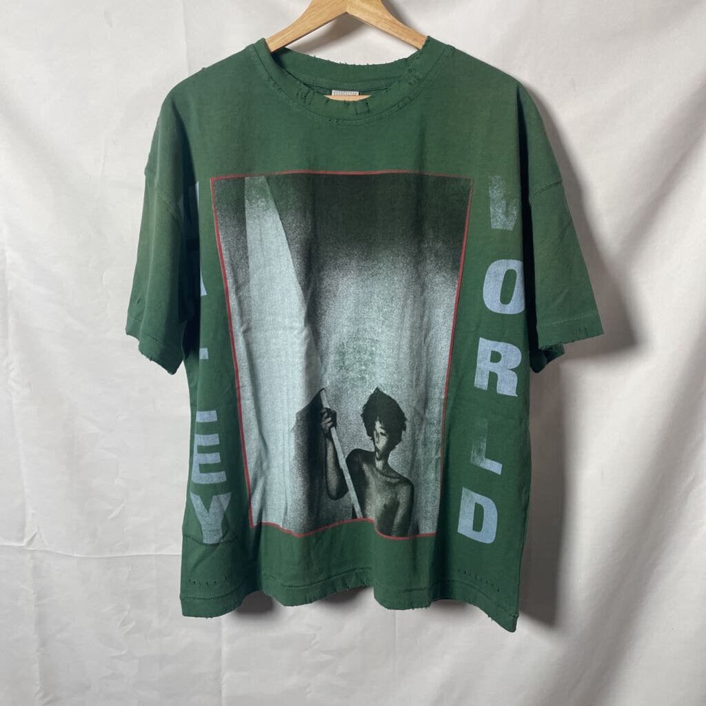 Valley World Green Tee Sz. M