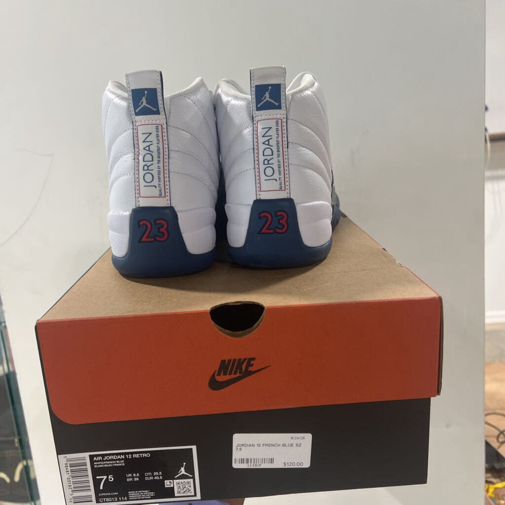 JORDAN 12 FRENCH BLUE SZ 7.5