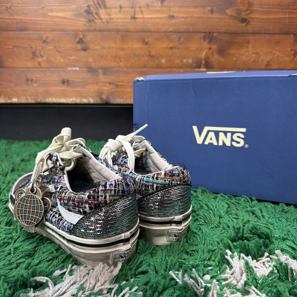 VANS OLD SKOOL CHARMS SZ.7 W BOX