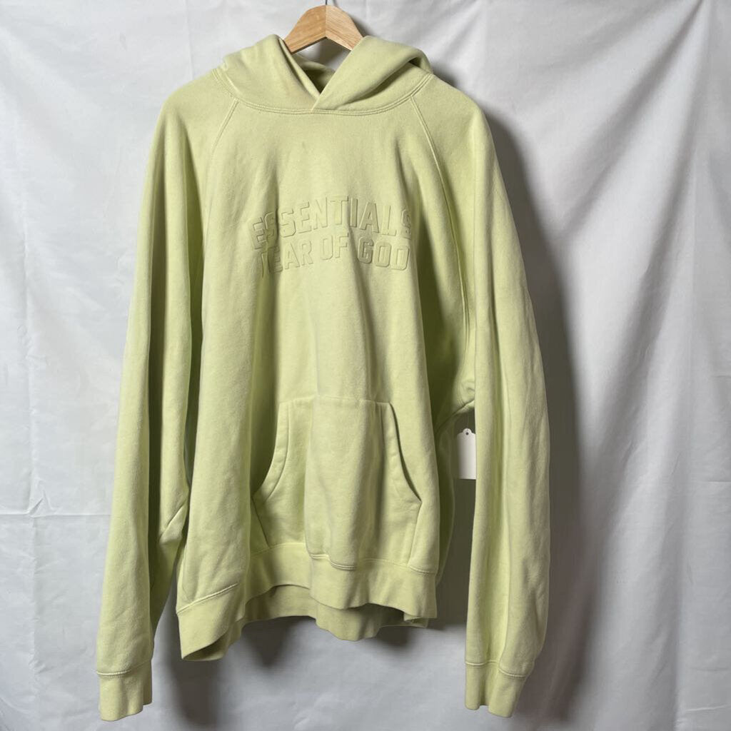 Lime Green Essentials Hoodie Sz. XXL