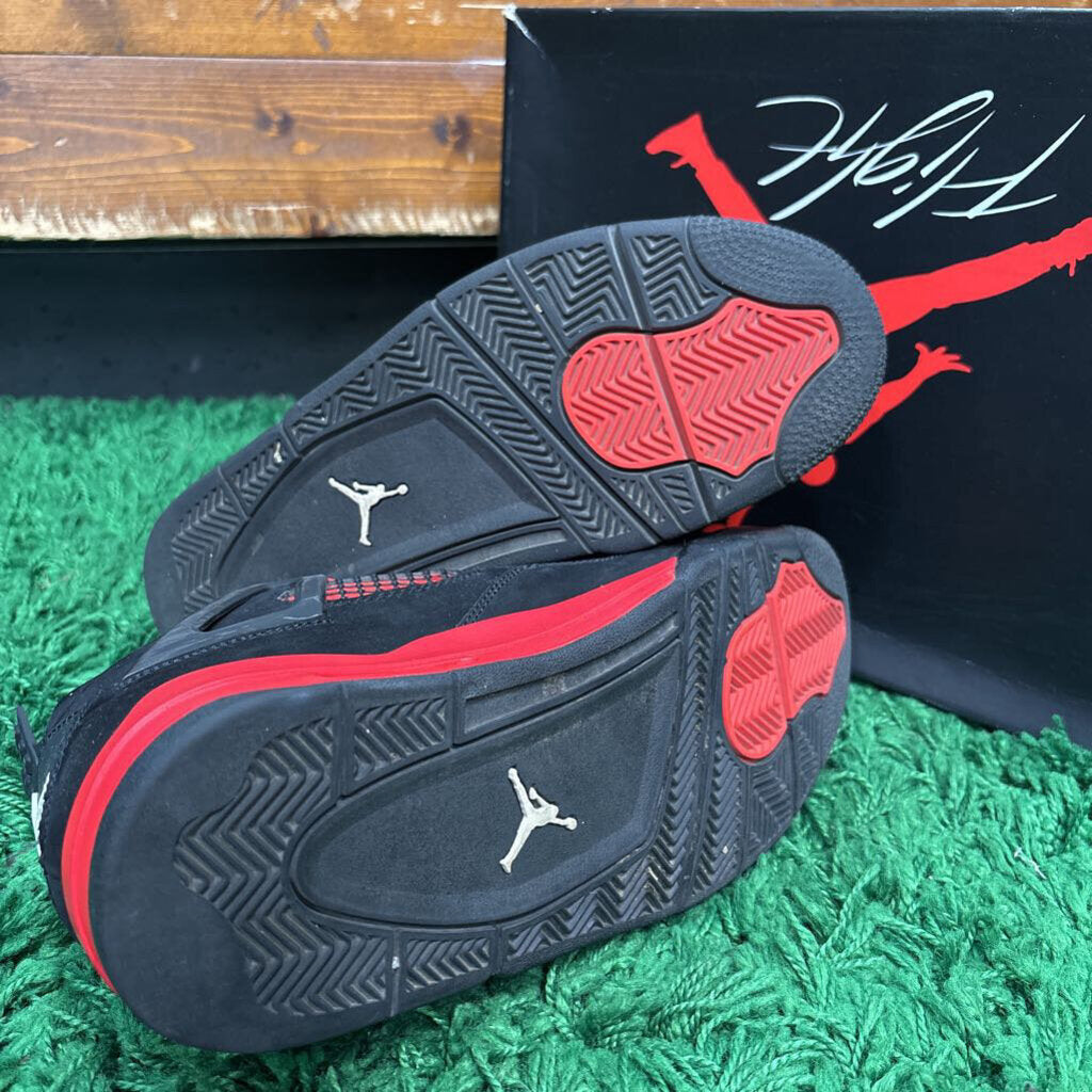 JORDAN 4 RED THUNDER SZ. 8.5 (BOX)