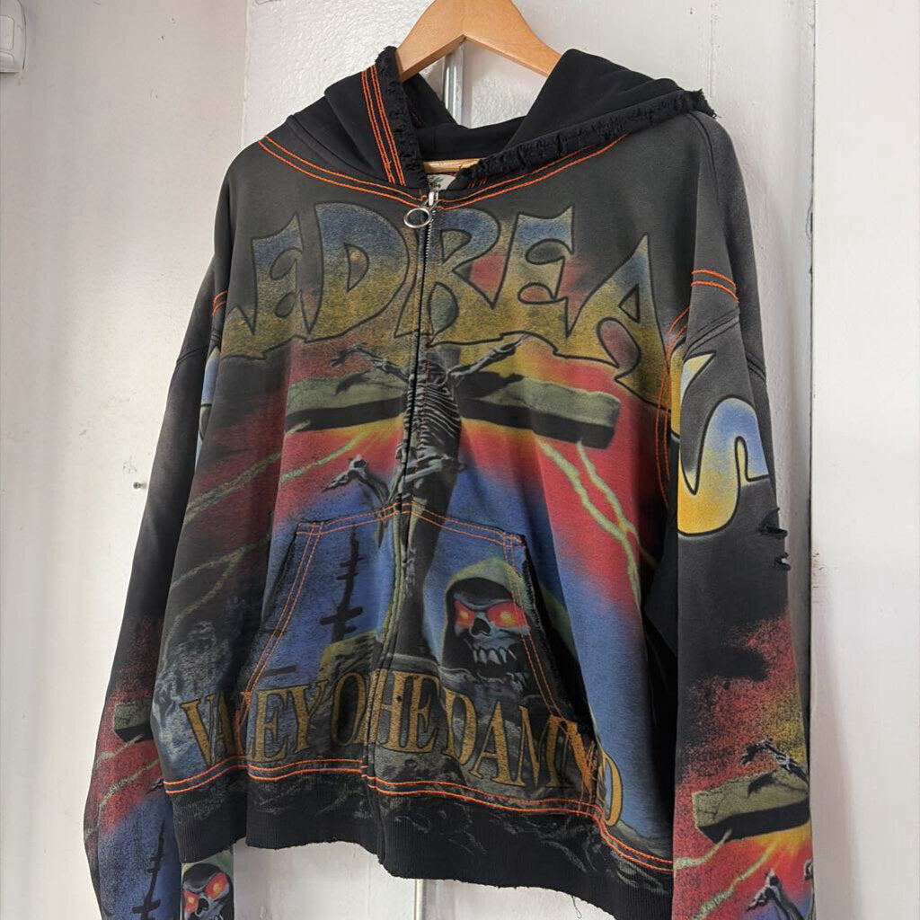 VALE DAMNED ZIP UP SZ. L