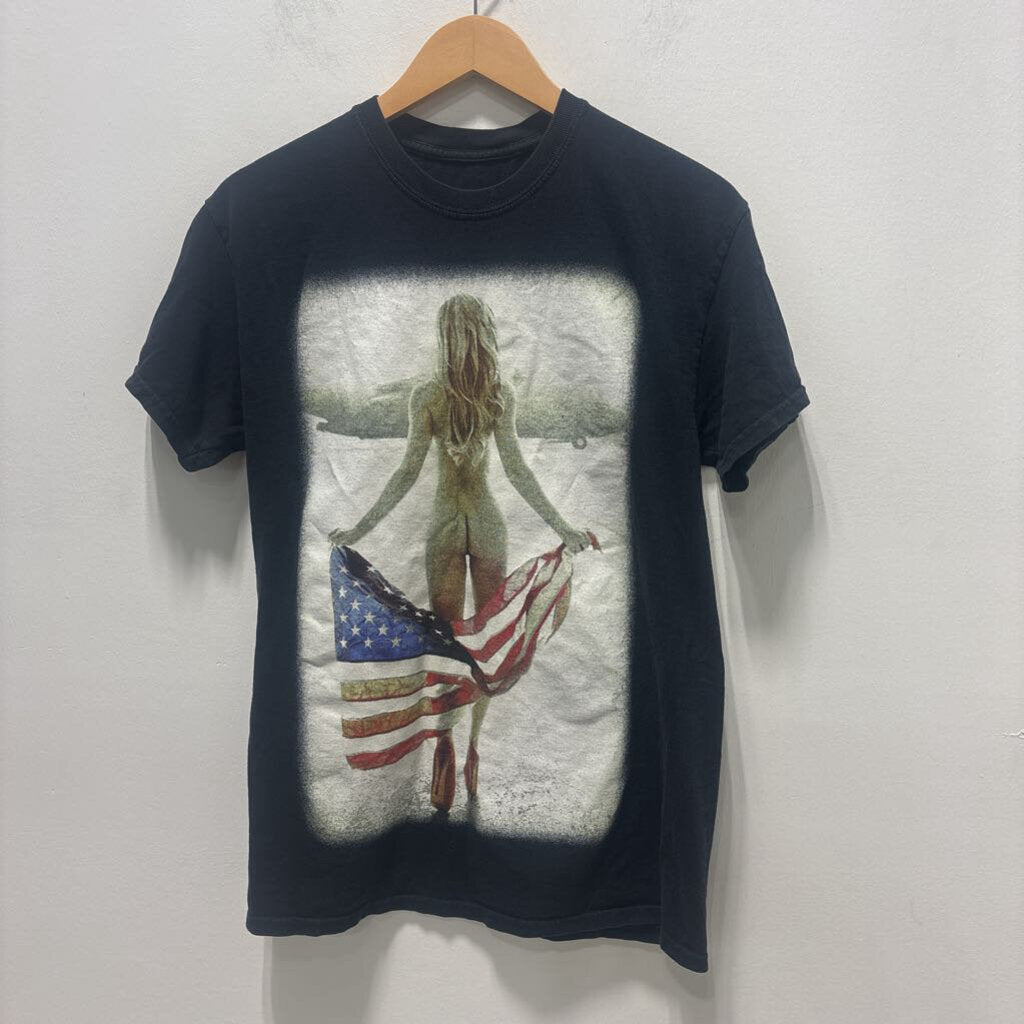 VINTAGE NAKED LADY TEE SZ M