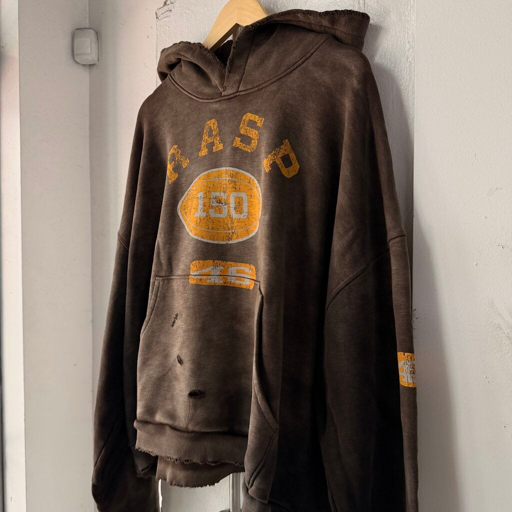 BROWN RASPBERRY HOODIE SZ M