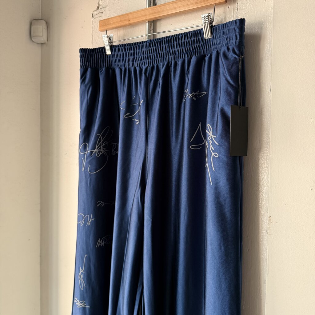 GV BLUE TRACK PANTS SZ L