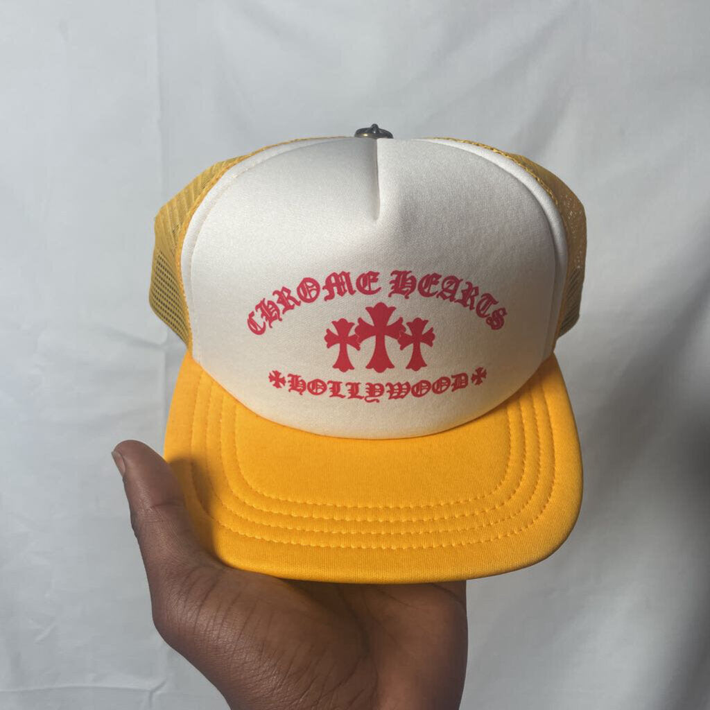 Yellow Hollywood CH Hat
