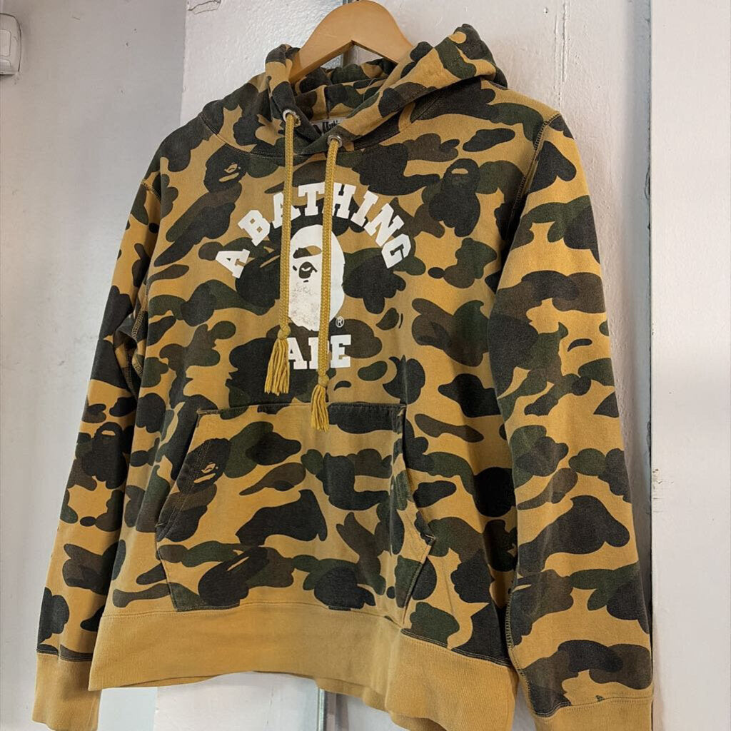 BAPE HOODIE CAMO SZ M