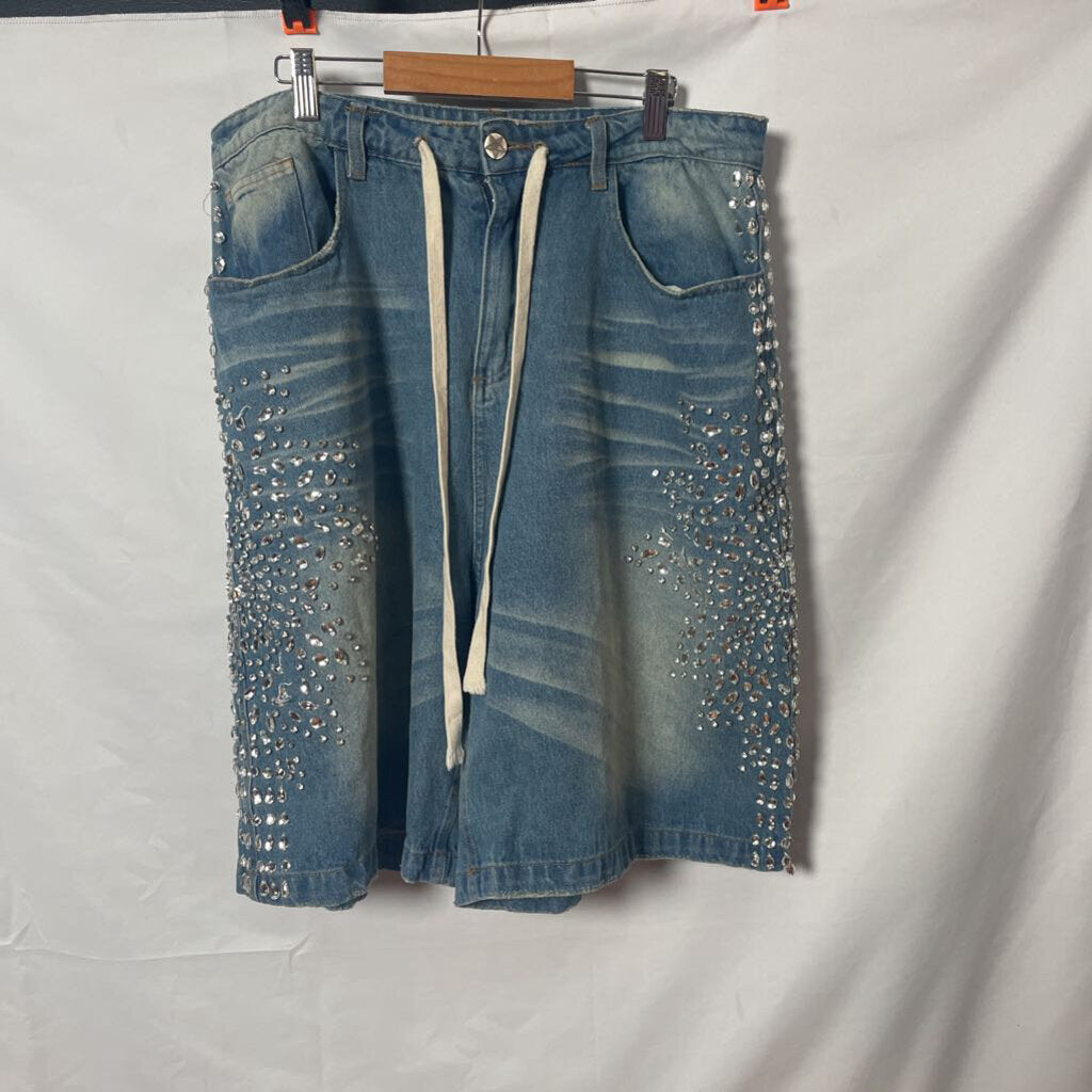 Vale Denim Bling Shorts Sz. 34