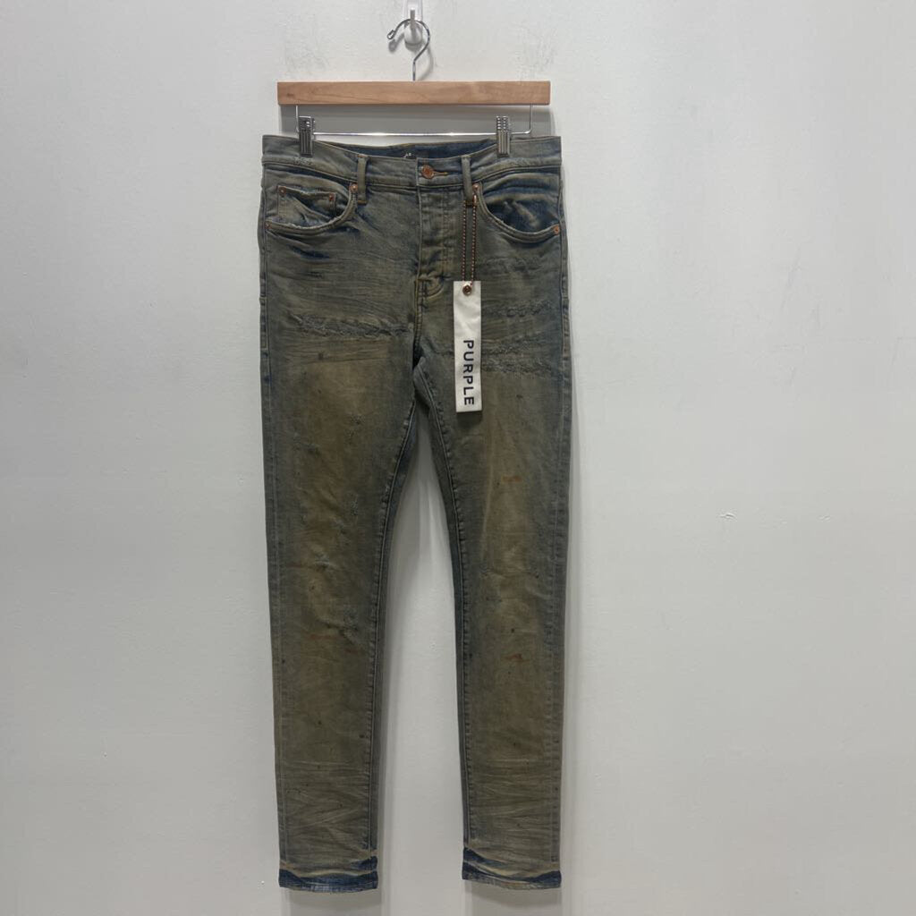 PURPLE DENIM SZ 31 BLUE