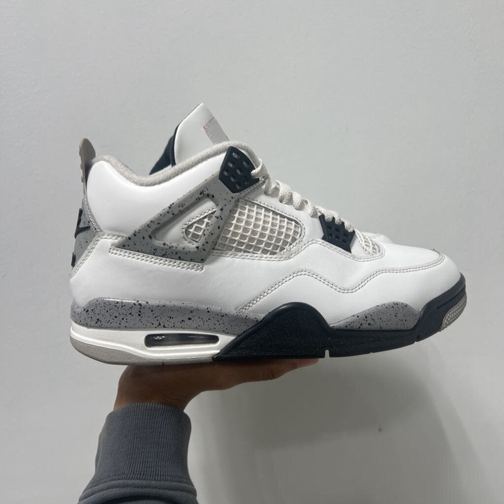 JORDAN 4 WHITE CEMENT SZ 9