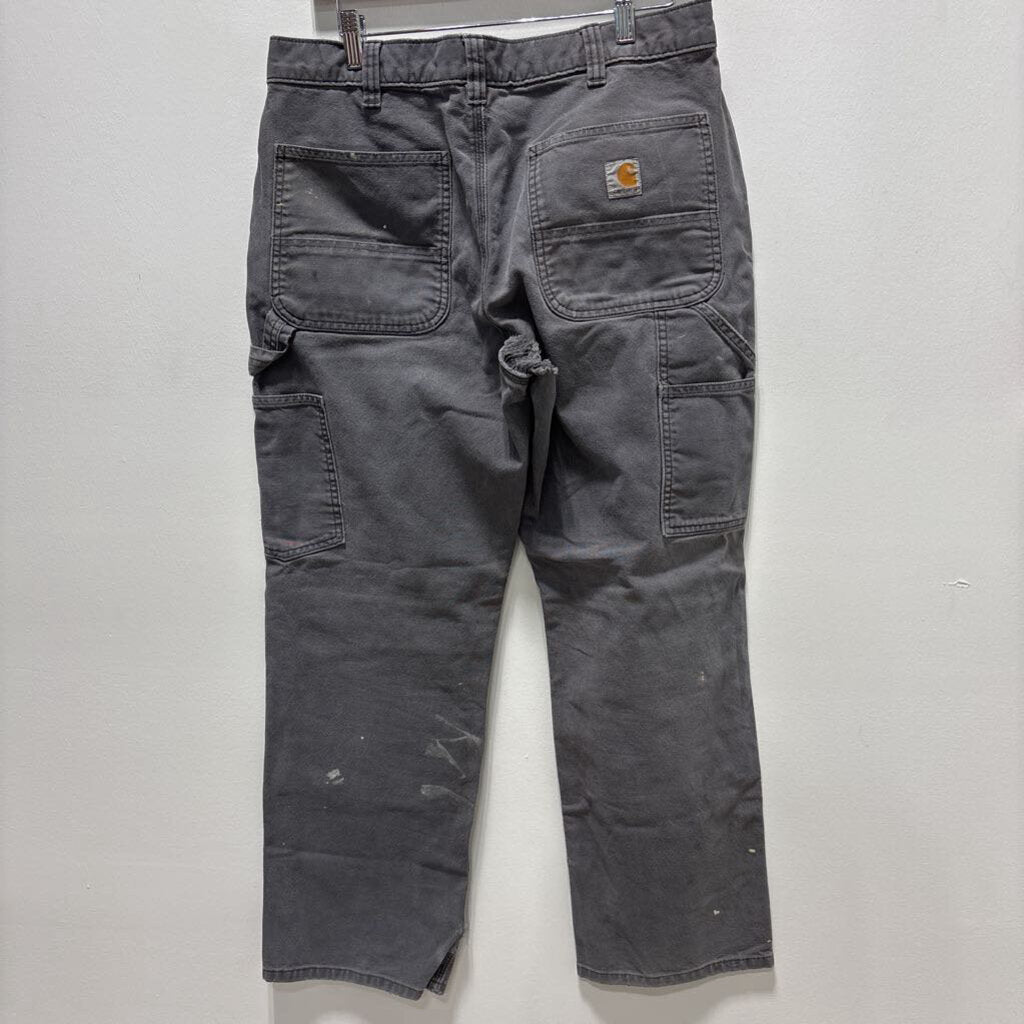 Gray Carhartt pants sz 34 x 30