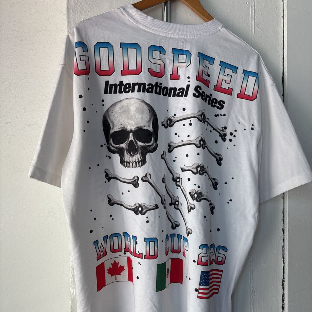 GODSPEED SKULL TEE SZ.S