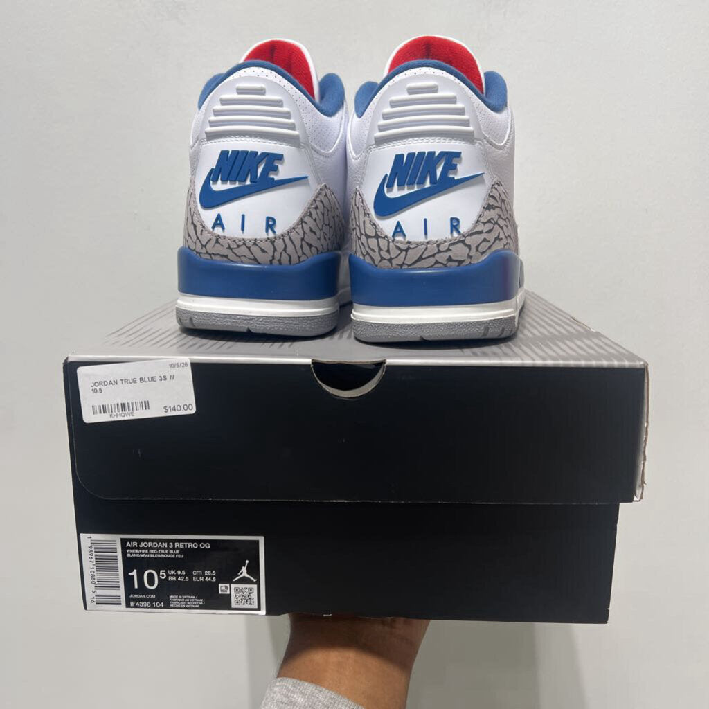 JORDAN TRUE BLUE 3S // 10.5