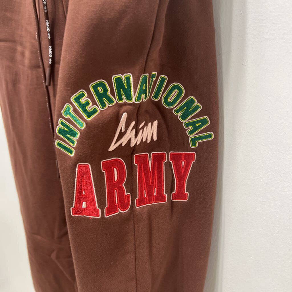 HMDD SWEATPANTS BROWN // M
