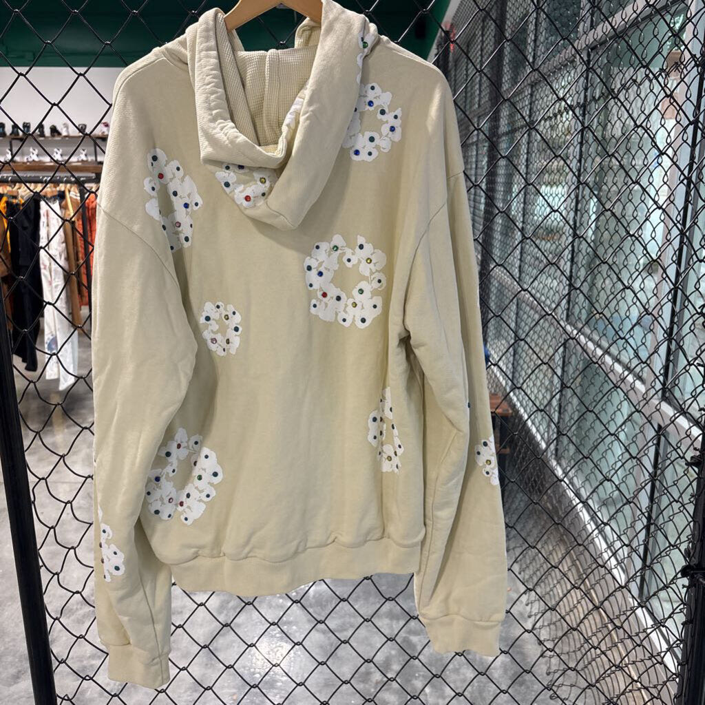 DENIM TEARS STUDDED ZIPUP JACKET // XL