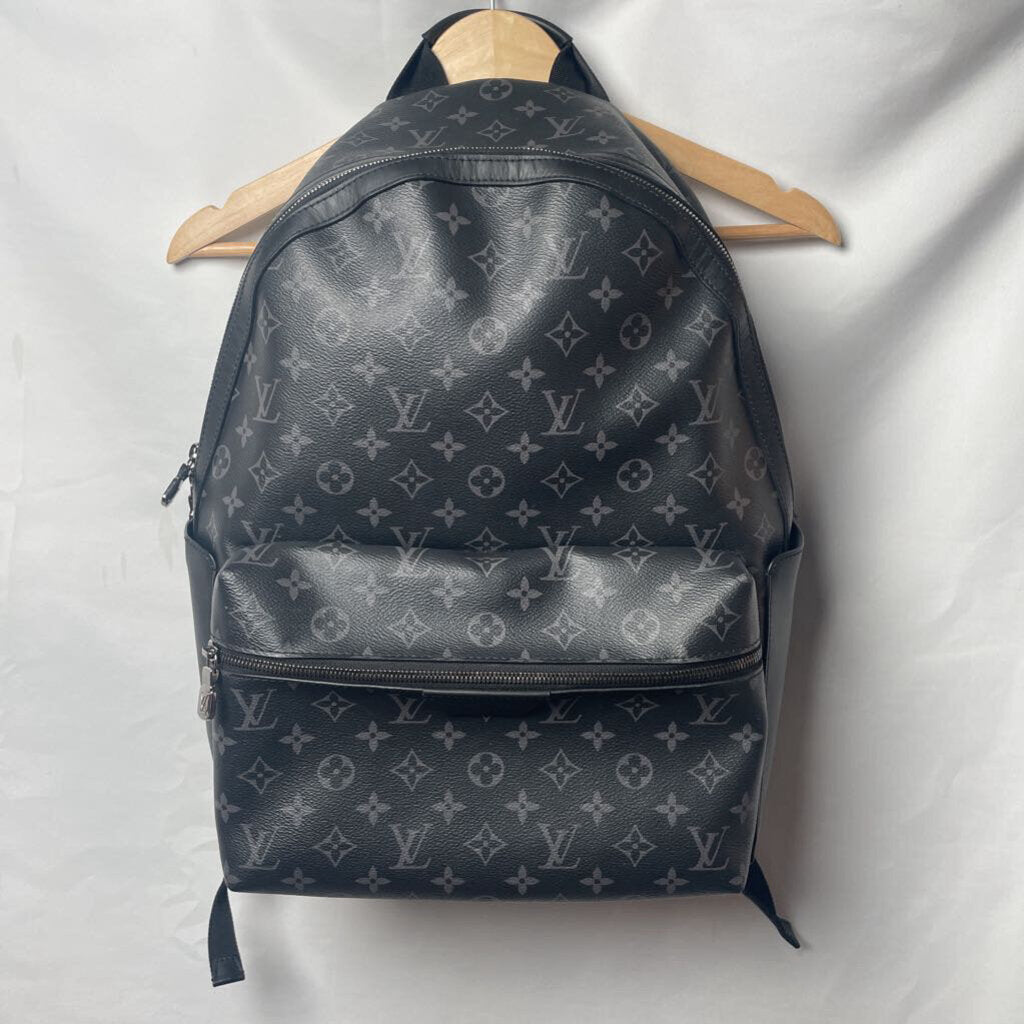 Black LV Monogram Bookbag