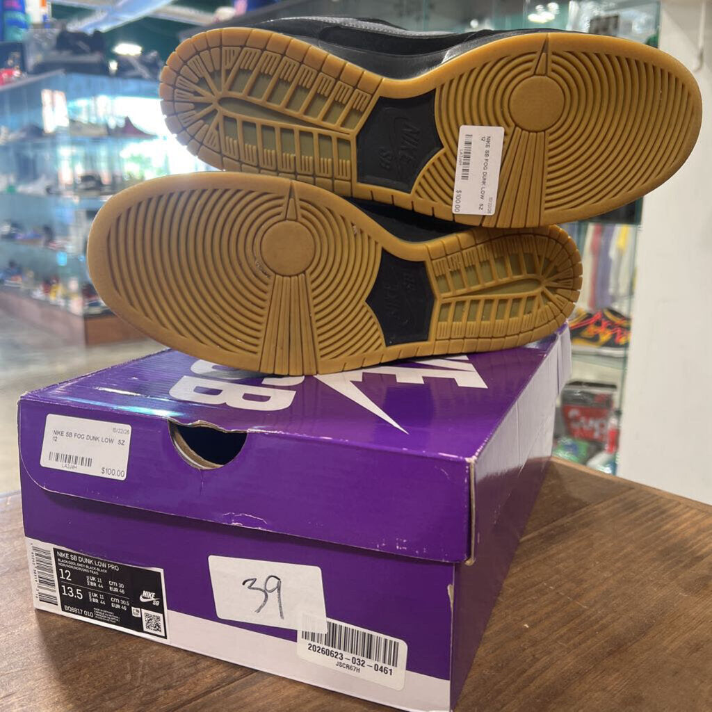 NIKE SB FOG DUNK LOW SZ 12