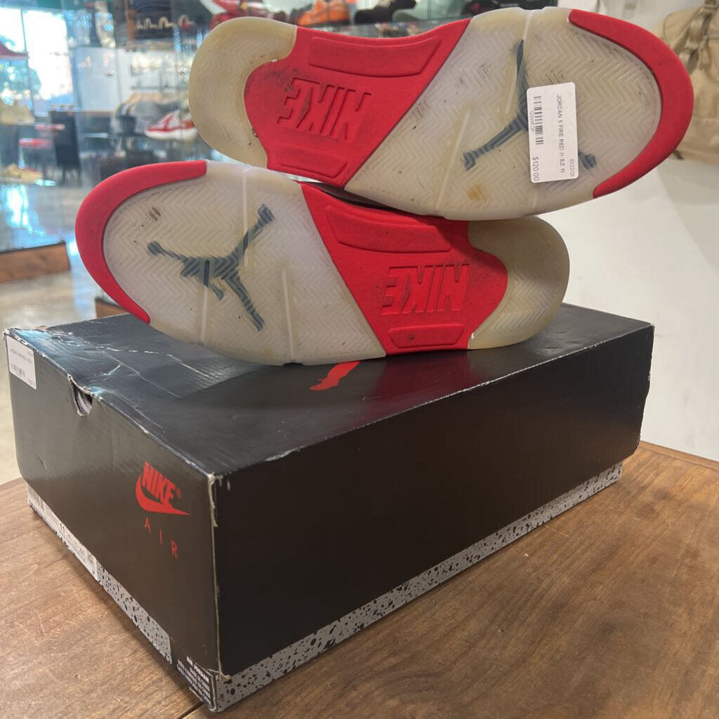JORDAN 5 FIRE RED // SZ 11