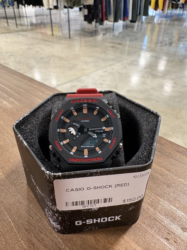 CASIO G-SHOCK (RED)