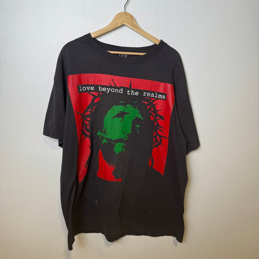St Michael Tee "Love Beyond The Realms" Sz L