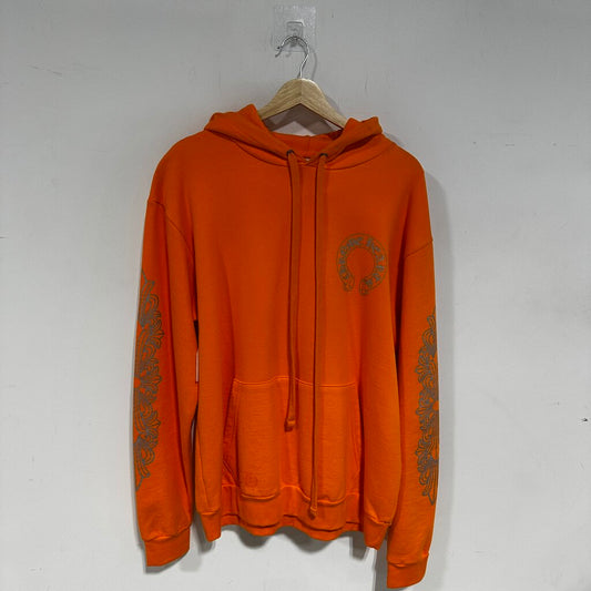 Chrome Hearts Orange Ultra Miami Hoodie Sz. M