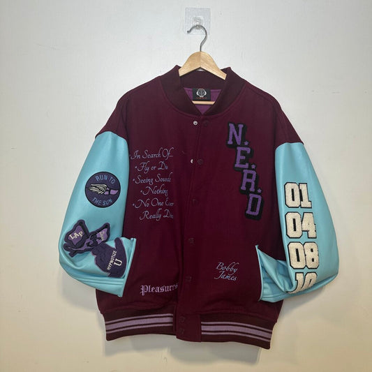 N.E.R.D VARSITY JACKET XL