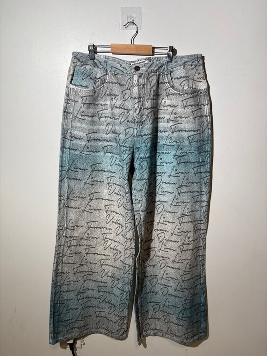 Vale Letter Denim Sz. 34W