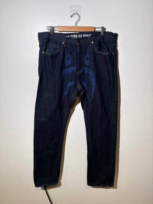 BAPE BLUE DENIM XXL