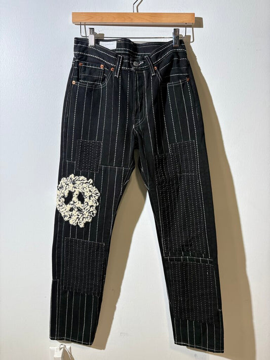 DENIM TEARS BLACK JEANS 28W