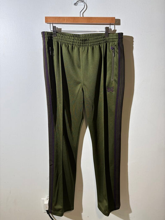 Olive Green and Purple Needle Sweats Sz. S