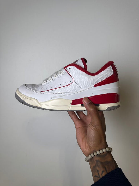 JORDAN 2 WHITE VARSITY SZ 8.5