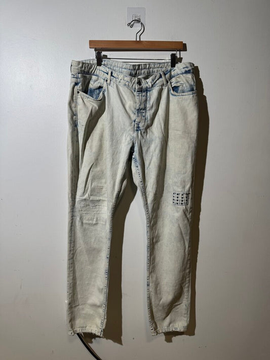 PURPLE LIGHT DENIM SZ.38