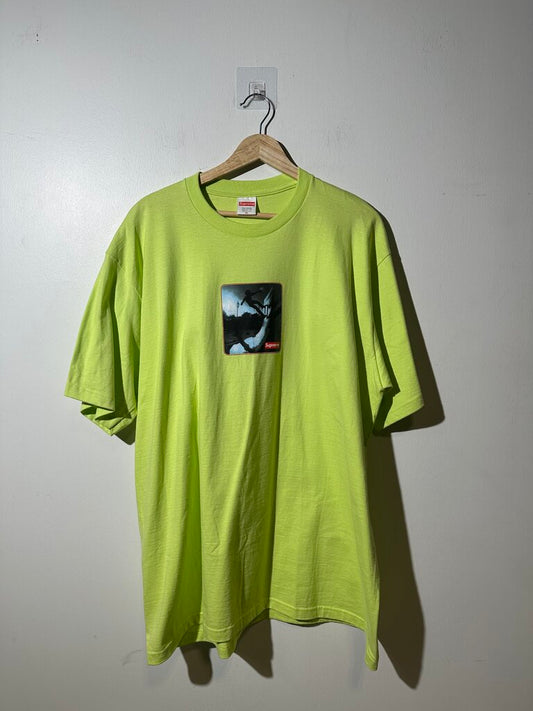 SUPREME GREEN TEE SZ XL